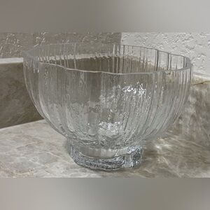 Rosenthal Studio Line Structure Clear Bowl 8"